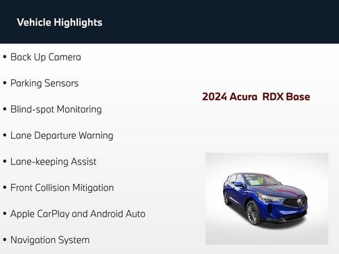 Used 2024 Acura RDX A-Spec AWD/4WD image 5