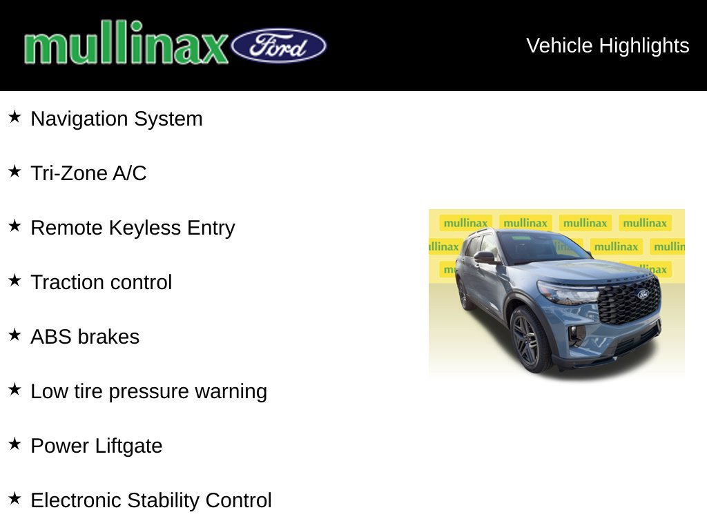New 2027 Ford Explorer ST-Line w/ Premium Package RWD image 15