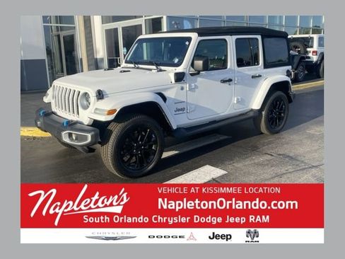Used 2023 Jeep Wrangler Unlimited Sahara w/ Cold Weather Group image 1