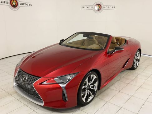 Used 2021 Lexus LC 500 Convertible w/ Touring Package RWD image 35