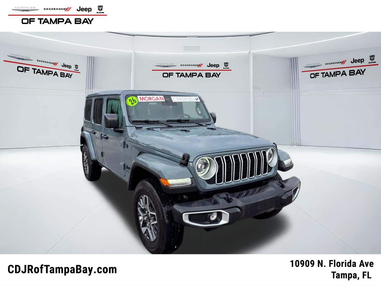 Used 2026 Jeep Wrangler Unlimited Sahara AWD/4WD image 1