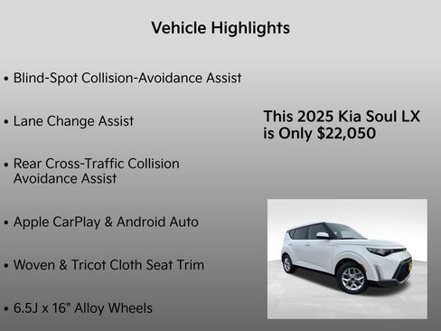 New 2025 Kia Soul LX image 10