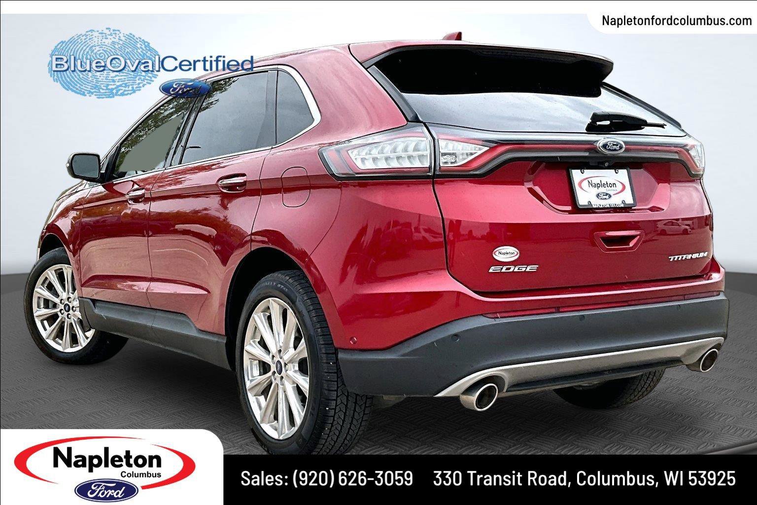 Used 2018 Ford Edge Titanium w/ Equipment Group 302A FWD image 14