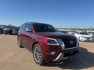 Used 2022 Nissan Armada Platinum w/ Captain's Chairs Package video 1