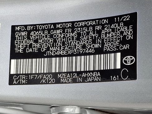 Certified 2023 Toyota Corolla SE w/ Carpet Mat Package (TMS) image 27