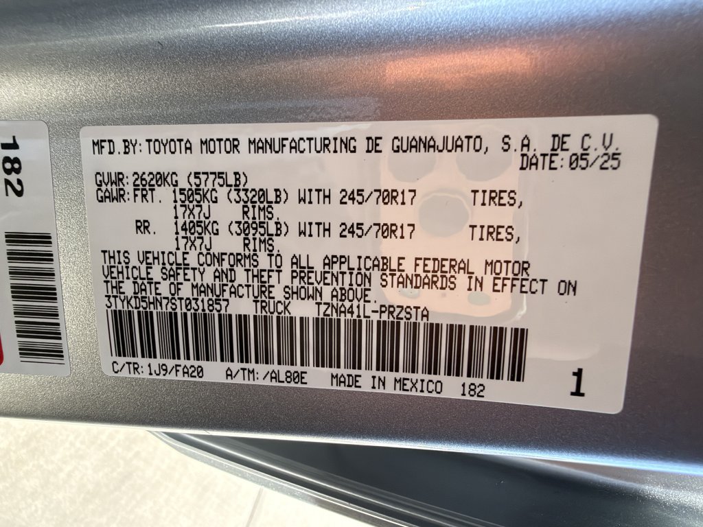 Used 2025 Toyota Tacoma SR RWD image 42