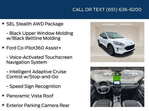 Used 2022 Ford Escape SEL w/ SEL Stealth AWD Package image 15