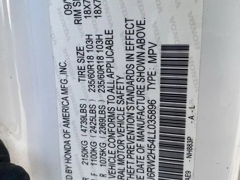 Certified 2020 Honda CR-V EX image 18