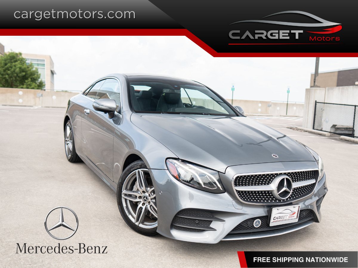 Used 2018 Mercedes-Benz E 400 4MATIC Coupe w/ Premium 1 Package image 1