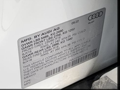 Used 2022 Audi Q5 2.0T Premium AWD/4WD image 53
