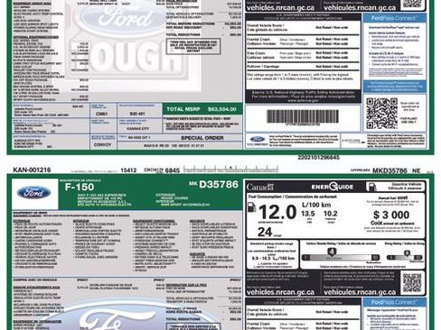 Used 2021 Ford F150 XLT w/ Equipment Group 302A High AWD/4WD image 6