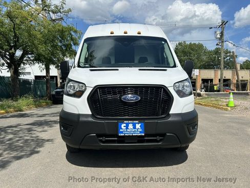 Used 2022 Ford Transit 350 148 High Roof Extended DRW RWD image 3