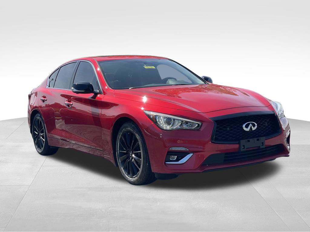 Used 2023 INFINITI Q50 Luxe w/ Cargo Package AWD/4WD image 3