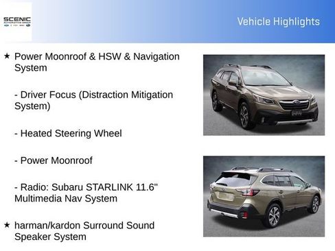 Used 2021 Subaru Outback Limited AWD/4WD image 5