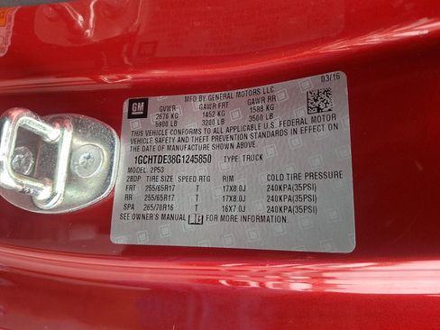 Used 2016 Chevrolet Colorado Z71 AWD/4WD image 26