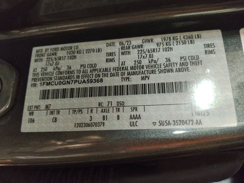 Used 2023 Ford Escape Active w/ Cold Weather Package image 33