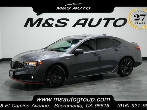 Used 2018 Acura TLX V6 w/ Technology & A-SPEC Pkg FWD image 1