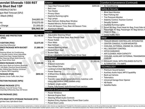 Used 2020 Chevrolet Silverado 1500 RST AWD/4WD image 2