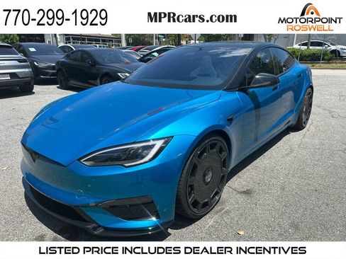 Used 2026 Tesla Model S Plaid AWD/4WD image 1