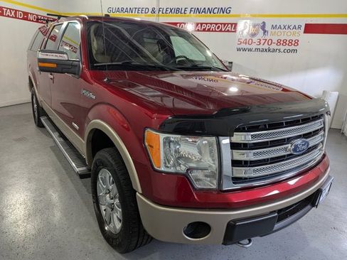 Used 2014 Ford F150 Lariat w/ Lariat Chrome Package image 1