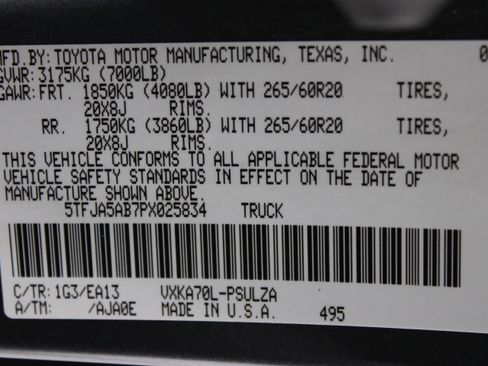 Used 2023 Toyota Tundra Limited RWD image 44