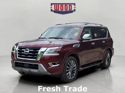 Used 2023 Nissan Armada Platinum w/ Captain's Chairs Package AWD/4WD image 5
