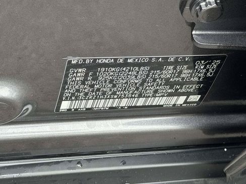 Used 2025 Honda HR-V LX image 26