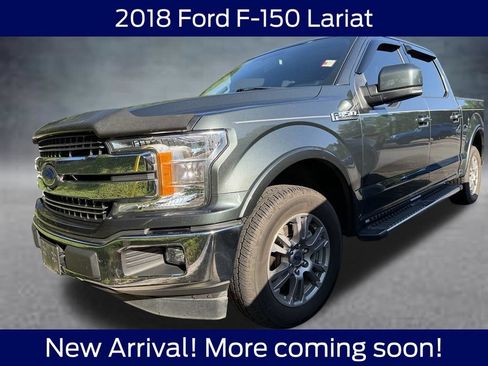 Used 2018 Ford F150 Lariat w/ Trailer Tow Package RWD image 2
