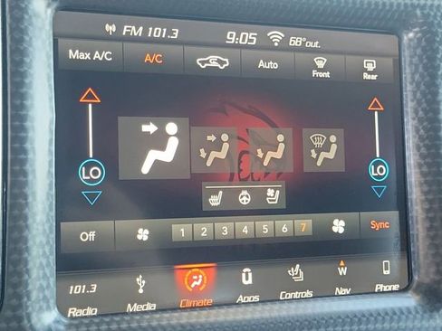 Used 2019 Dodge Challenger SRT Hellcat w/ Laguna Leather Package RWD image 13