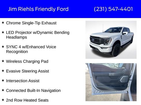 Used 2023 Ford F150 Lariat w/ Equipment Group 502A High AWD/4WD image 36