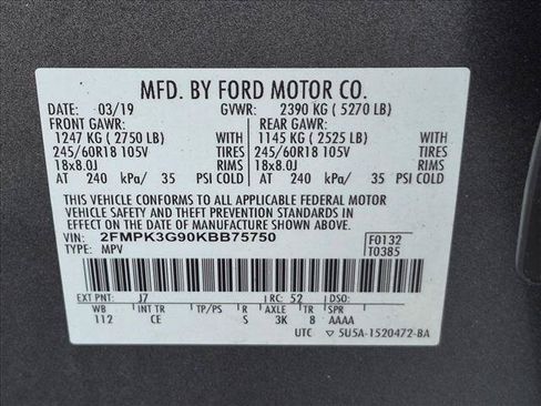 Used 2019 Ford Edge SE FWD image 23