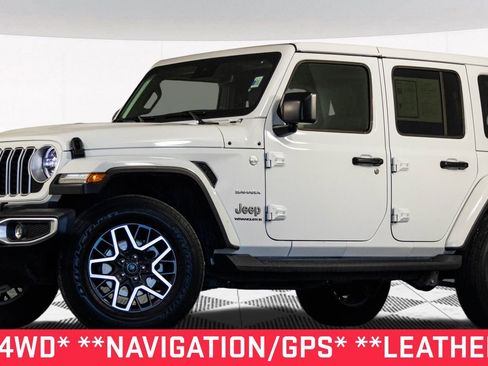 Used 2024 Jeep Wrangler Sahara w/ Technology Group image 2