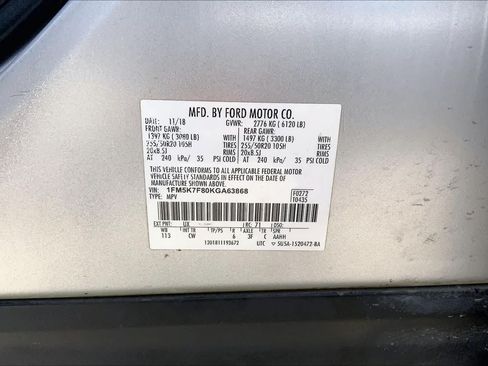Used 2019 Ford Explorer Limited w/ Class III Trailer Tow Package FWD image 35
