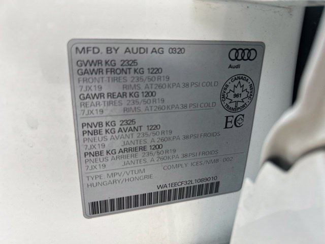 Used 2020 Audi Q3 2.0T Premium Plus AWD/4WD image 22
