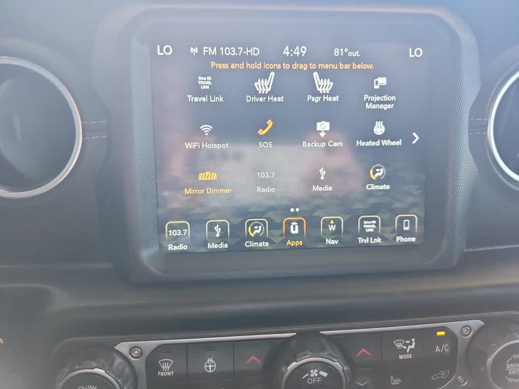 Used 2019 Jeep Wrangler Unlimited Sahara w/ Uconnect 4C Nav & Sound Group AWD/4WD image 17