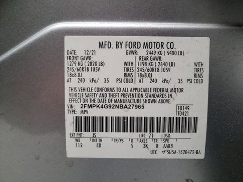 Used 2022 Ford Edge SE AWD/4WD image 33