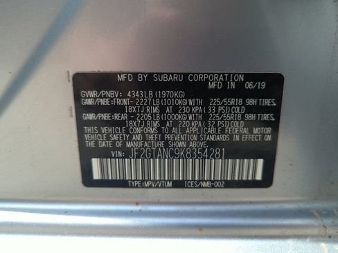 Used 2019 Subaru Crosstrek 2.0i Limited w/ Moonroof Package w/Navigation AWD/4WD image 35