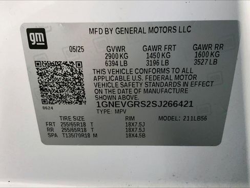Used 2025 Chevrolet Traverse LT AWD/4WD image 32