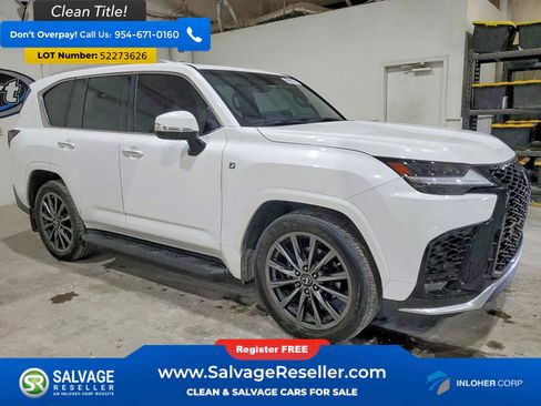 Used 2023 Lexus LX 600 F Sport w/ Accessory Package (Z1) AWD/4WD image 5