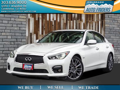 Used 2016 INFINITI Q50 Red Sport 400