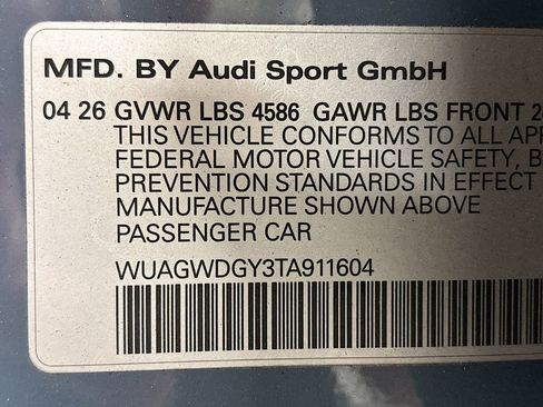 New 2026 Audi RS 3 AWD/4WD image 29