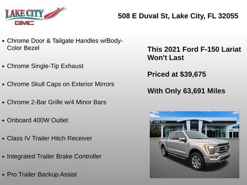 Used 2021 Ford F150 Lariat AWD/4WD image 30