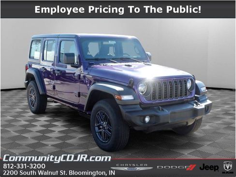 New 2026 Jeep Wrangler Unlimited Sport AWD/4WD image 1