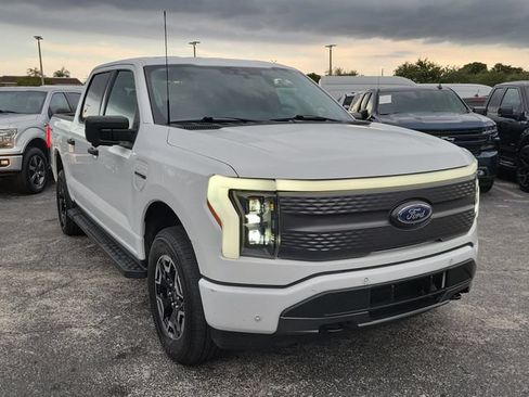 Used 2023 Ford F150 Lightning XLT w/ Tow Technology Package AWD/4WD image 2