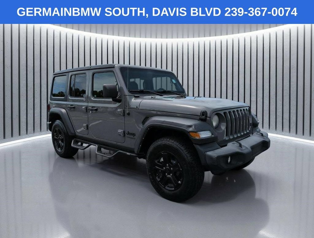 Used 2022 Jeep Wrangler Unlimited Sport AWD/4WD image 3