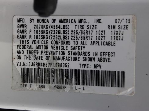 Used 2015 Honda CR-V EX image 33