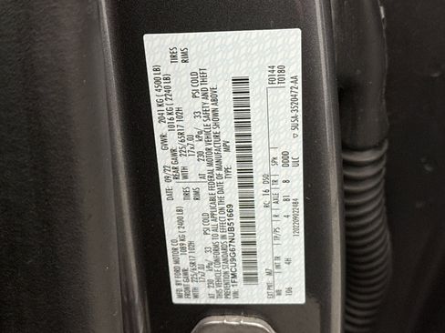 Used 2022 Ford Escape SE w/ Convenience Package image 22