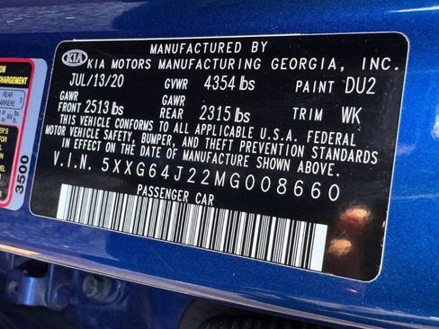 Used 2021 Kia K5 GT-Line FWD image 30