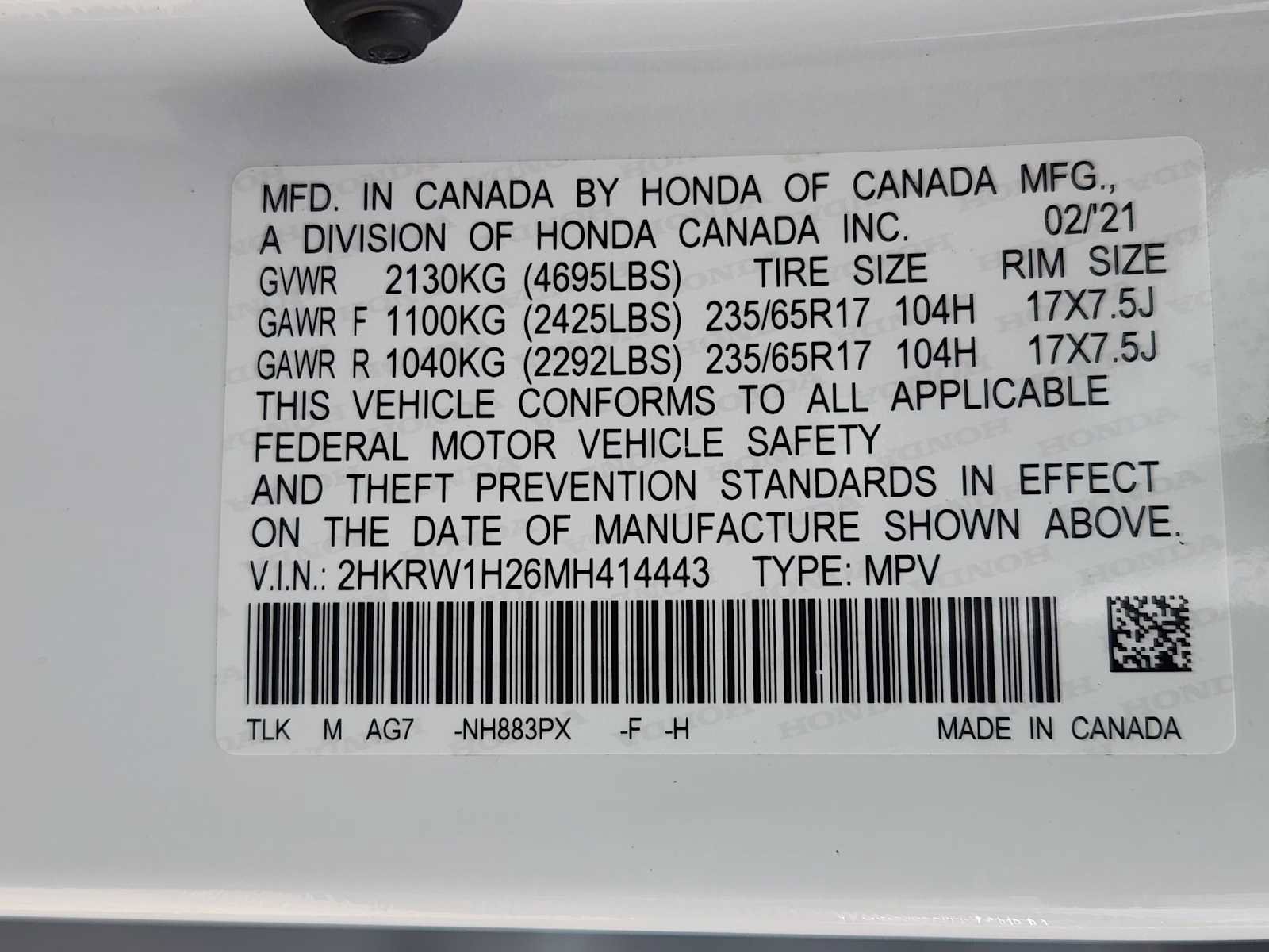 Used 2021 Honda CR-V LX image 30