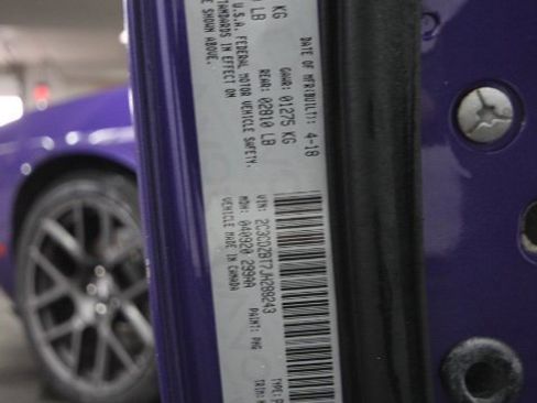 Used 2018 Dodge Challenger T/A w/ Quick Order Package 22P T/A image 21